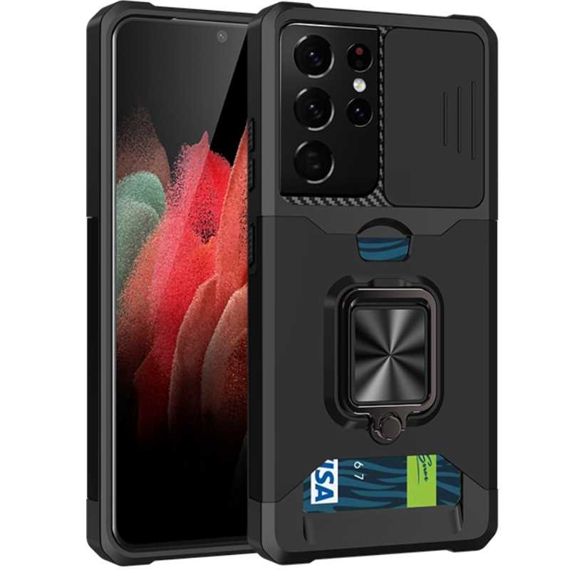 Spacecase Task Galaxy S21 Ultra Czarny