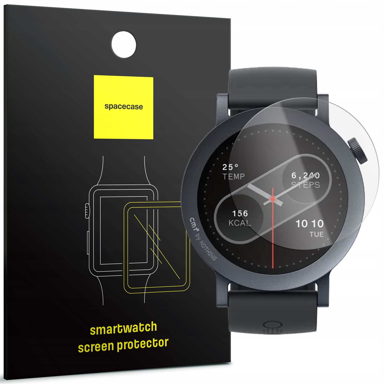 Spacecase Sw Glass 2.5D Nothing Cmf Watch Pro 2