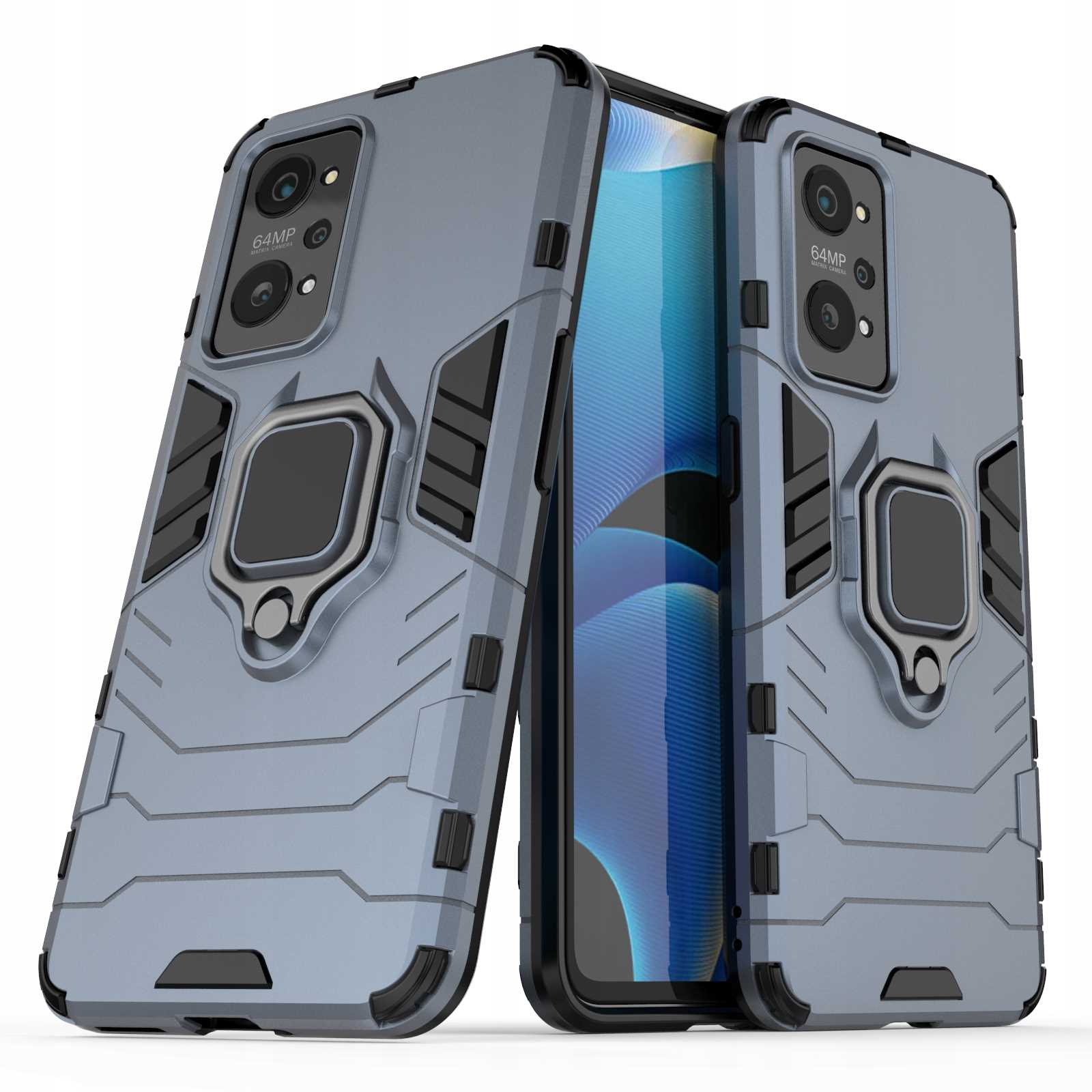 Spacecase X-Ring Realme Gt Neo 2 / 3T Niebieski