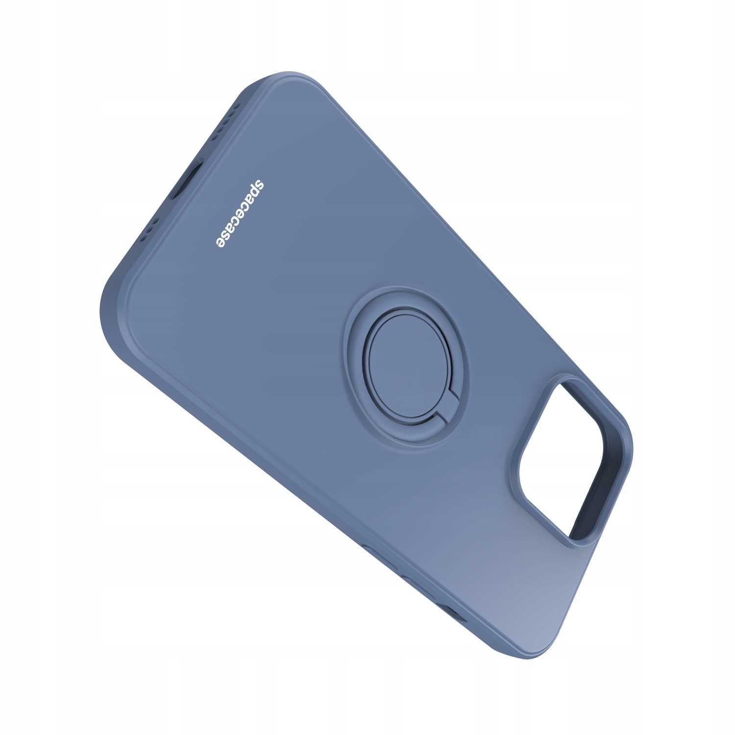 Spacecase Silicone Ring Iphone 13 Pro Blue