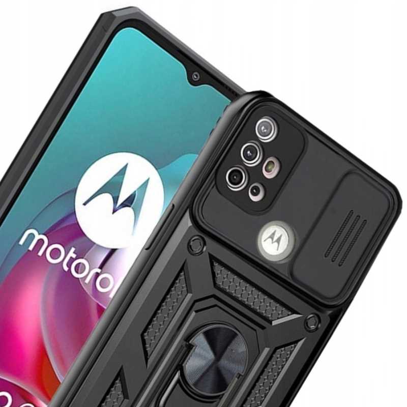 Spacecase Camring Moto G10/G30 black