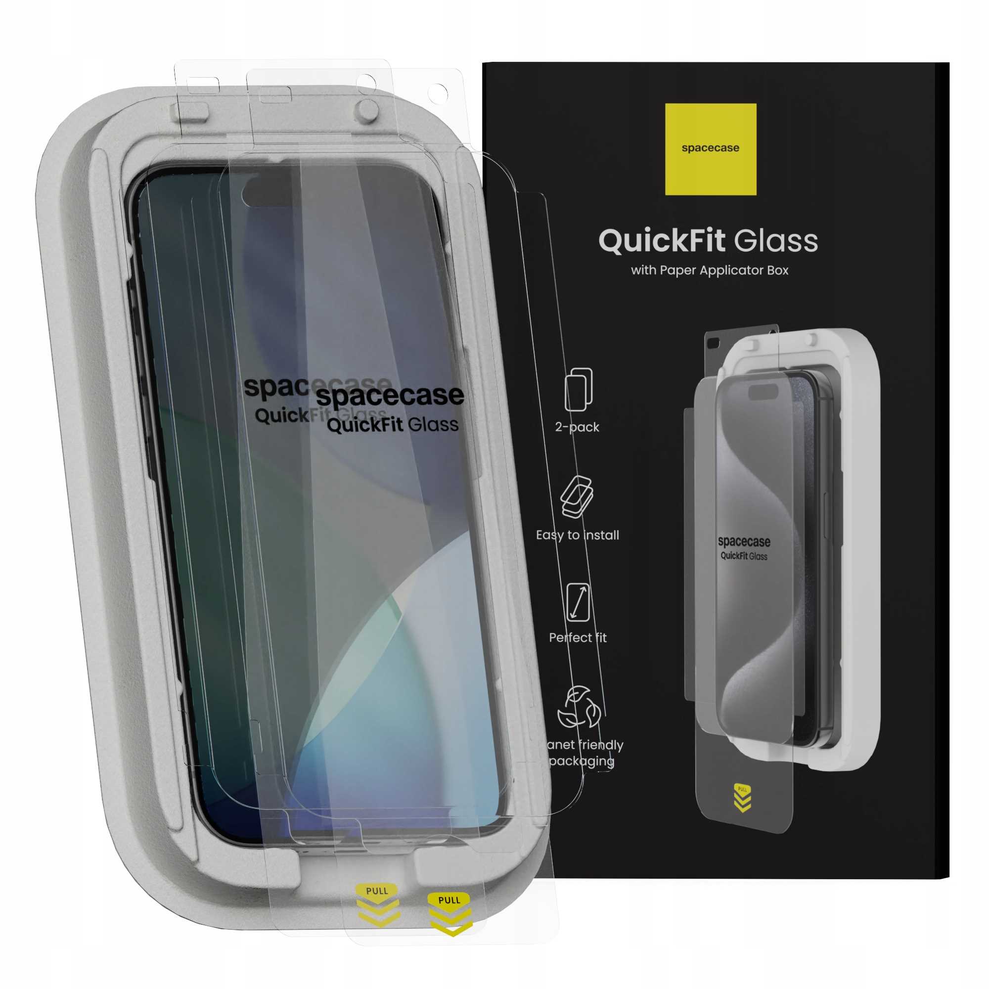 Spacecase QuickFit Glass iPhone 16 Pro Max / 17 Pro Max