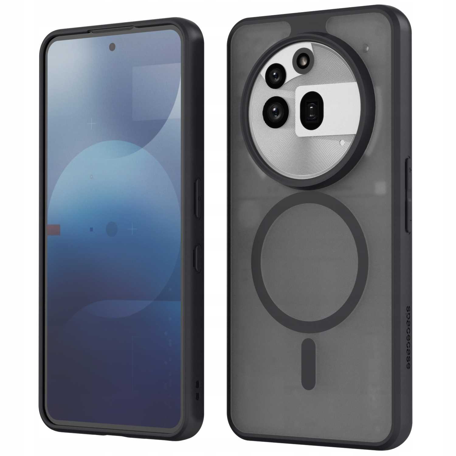 Spacecase Hybrid Mag Nothing Phone 3A Pro Black