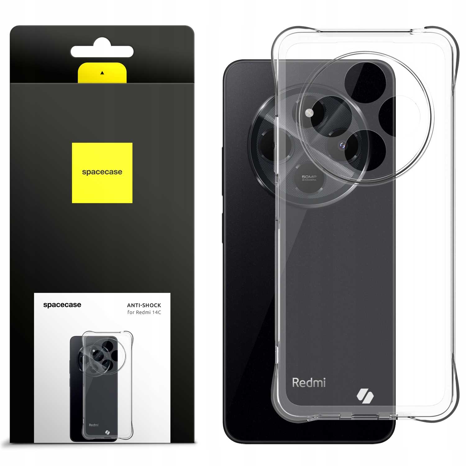 Spacecase Anti-Shock Redmi 14C/Poco C75 4G