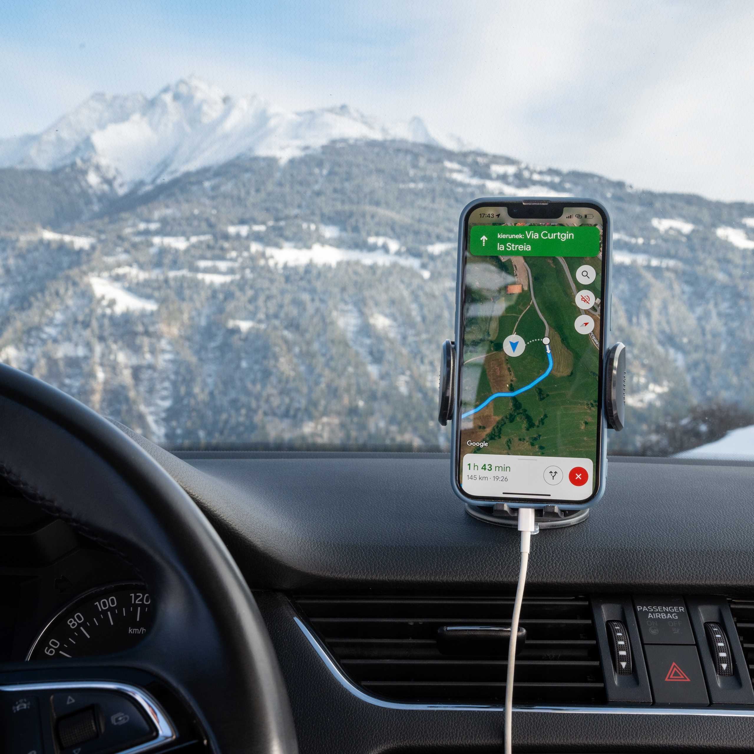 Spacecase Car Holder SC17 Universal Dash/Windshield black