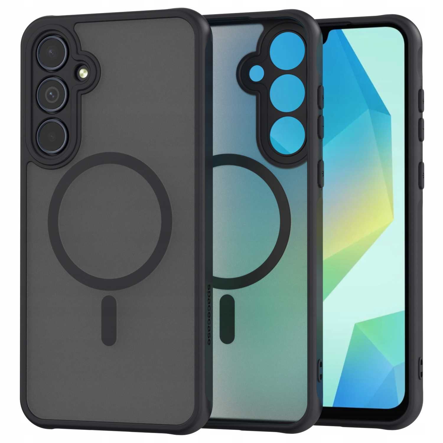 Spacecase Hybrid Mag Galaxy A16 5G Black