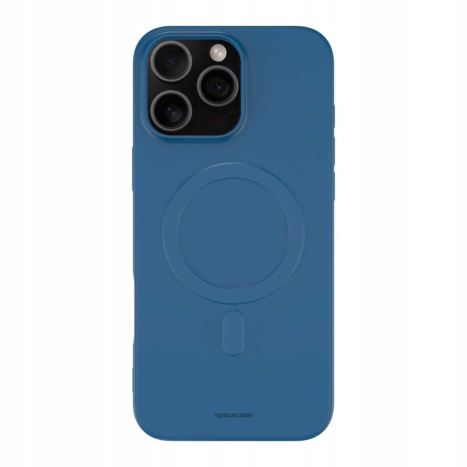 Spacecase Silicone Magnetic Case iPhone 16 Pro blue