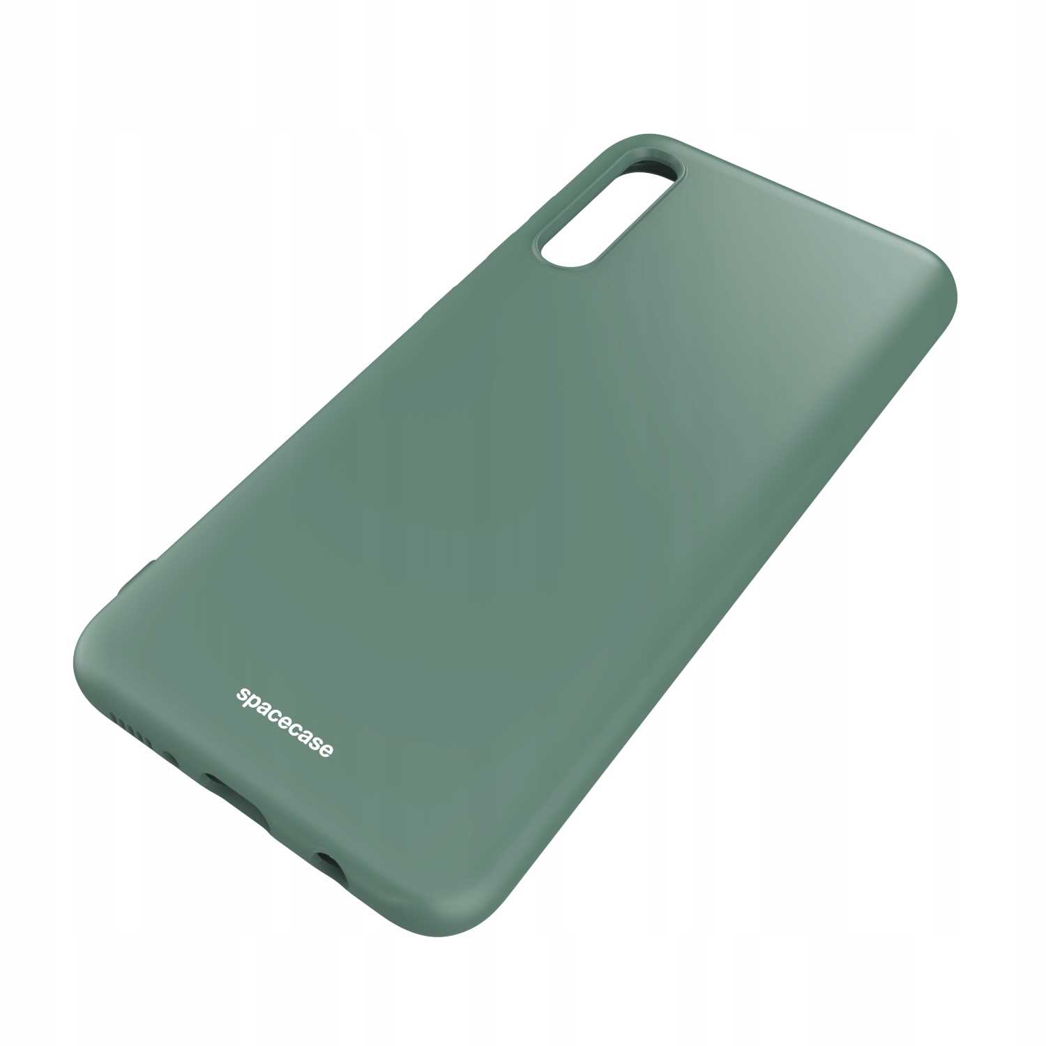 Spacecase Silicone Case Galaxy A50 dark green