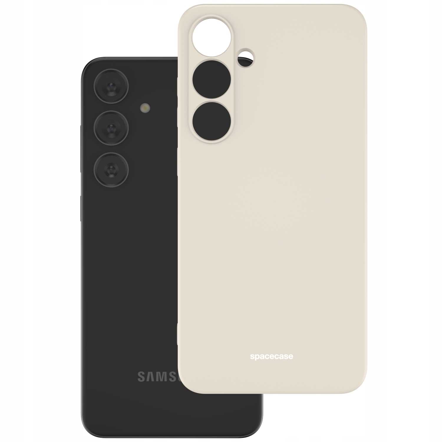 Spacecase Silicone Case Galaxy S24+ Bone