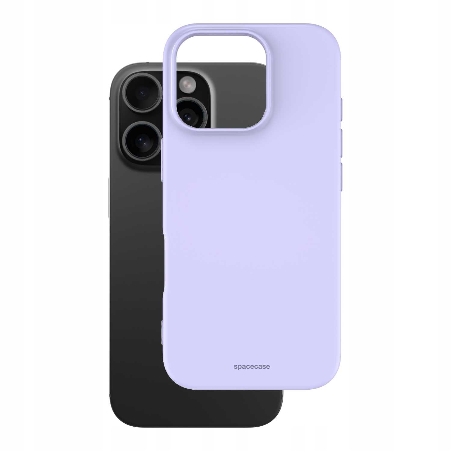Spacecase Silicone Case Iphone 16 Pro Light Purple