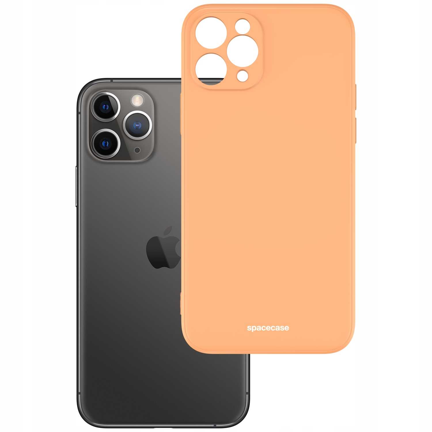 Spacecase Silicone Case iPhone 11 Pro Max orange