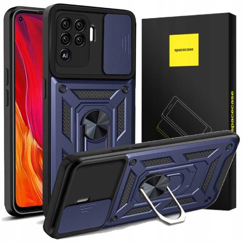 Spacecase Camring Oppo Reno 5 Lite blue