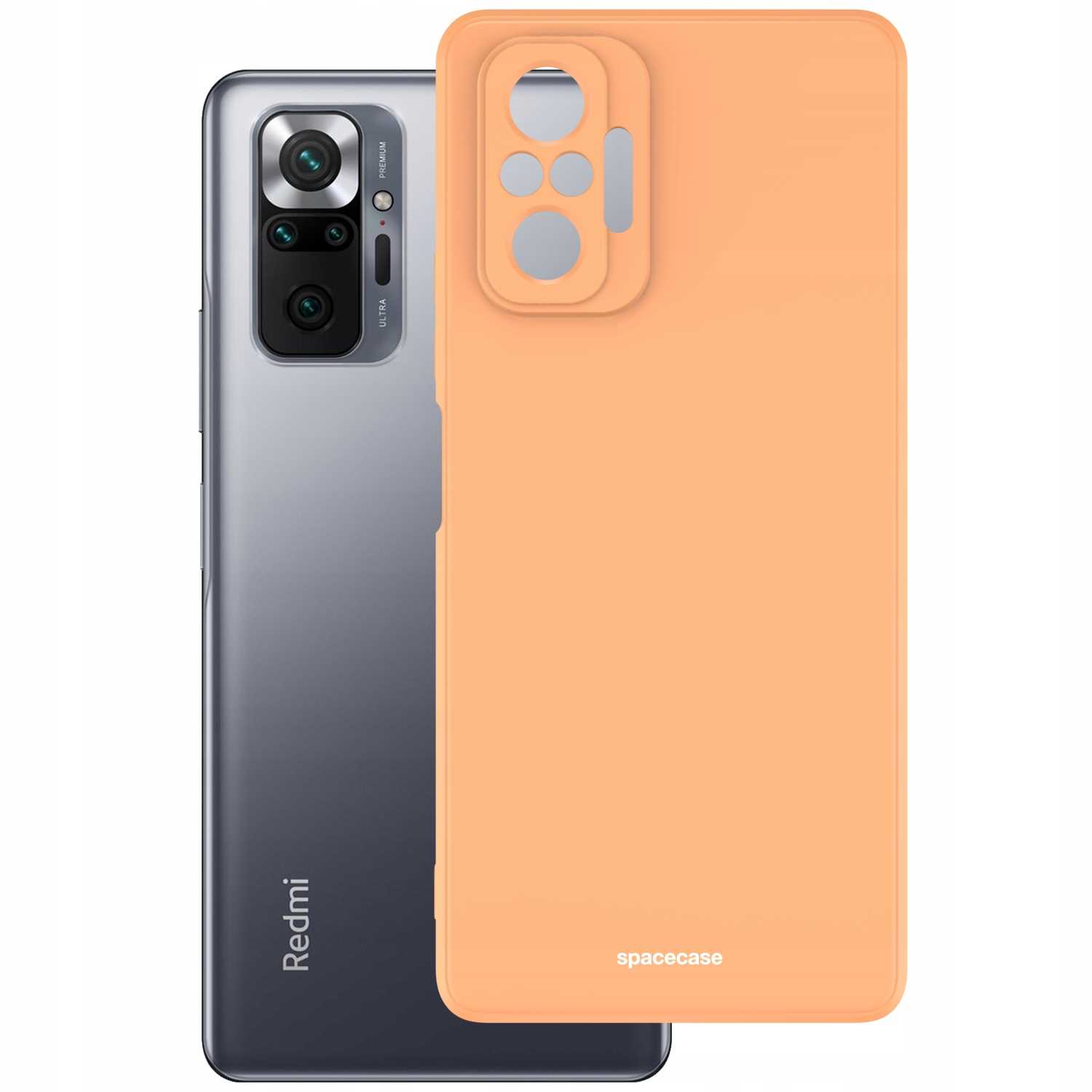 Spacecase Silicone Case Redmi Note 10 Pro Orange