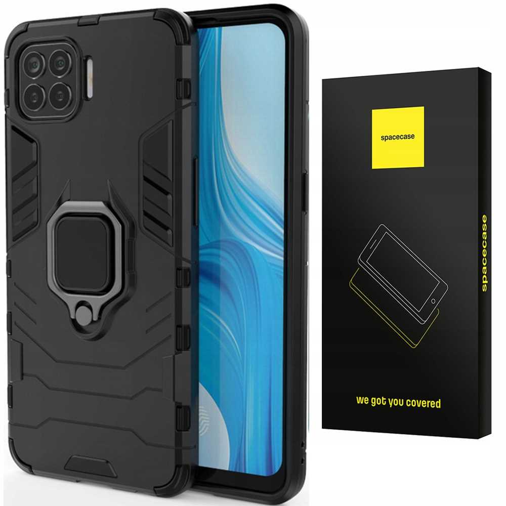 Spacecase X-Ring Oppo Reno 4 Lite czarny