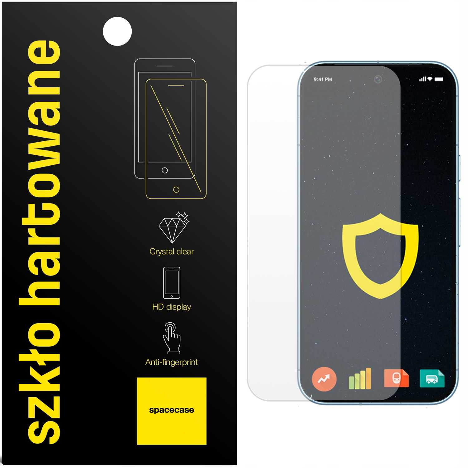 Spacecase Glass 2.5D Google Pixel 9 Pro XL