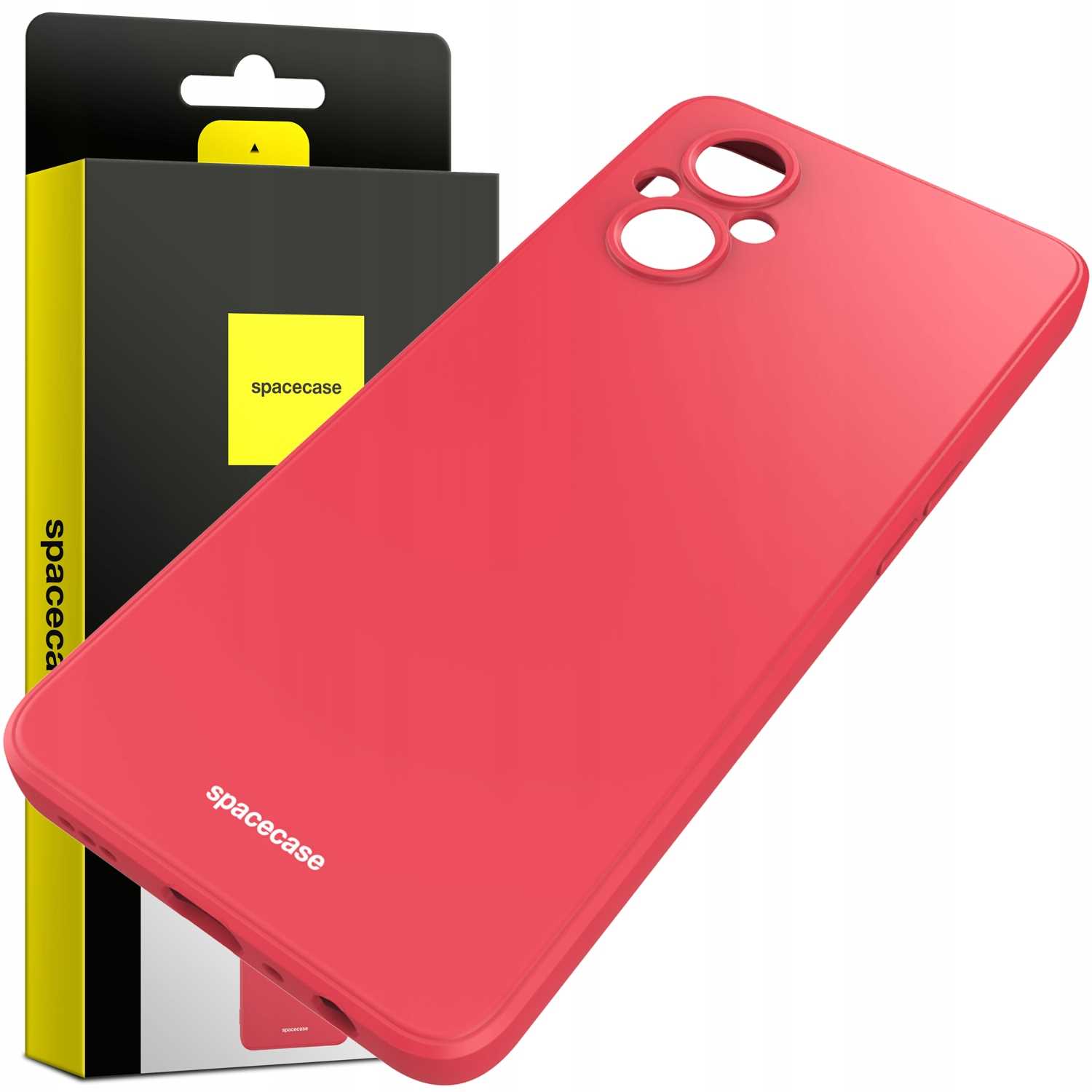 Spacecase Silicone Case Oppo Reno 7 Lite red