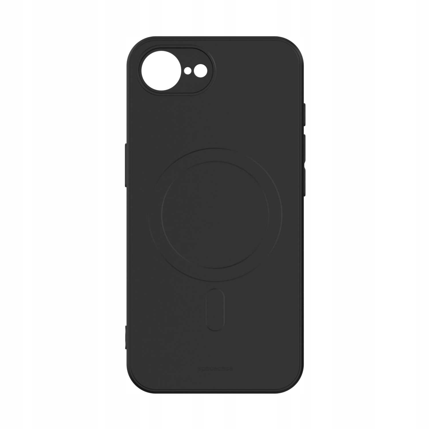 Spacecase Silicone Magnetic Case iPhone 16E black