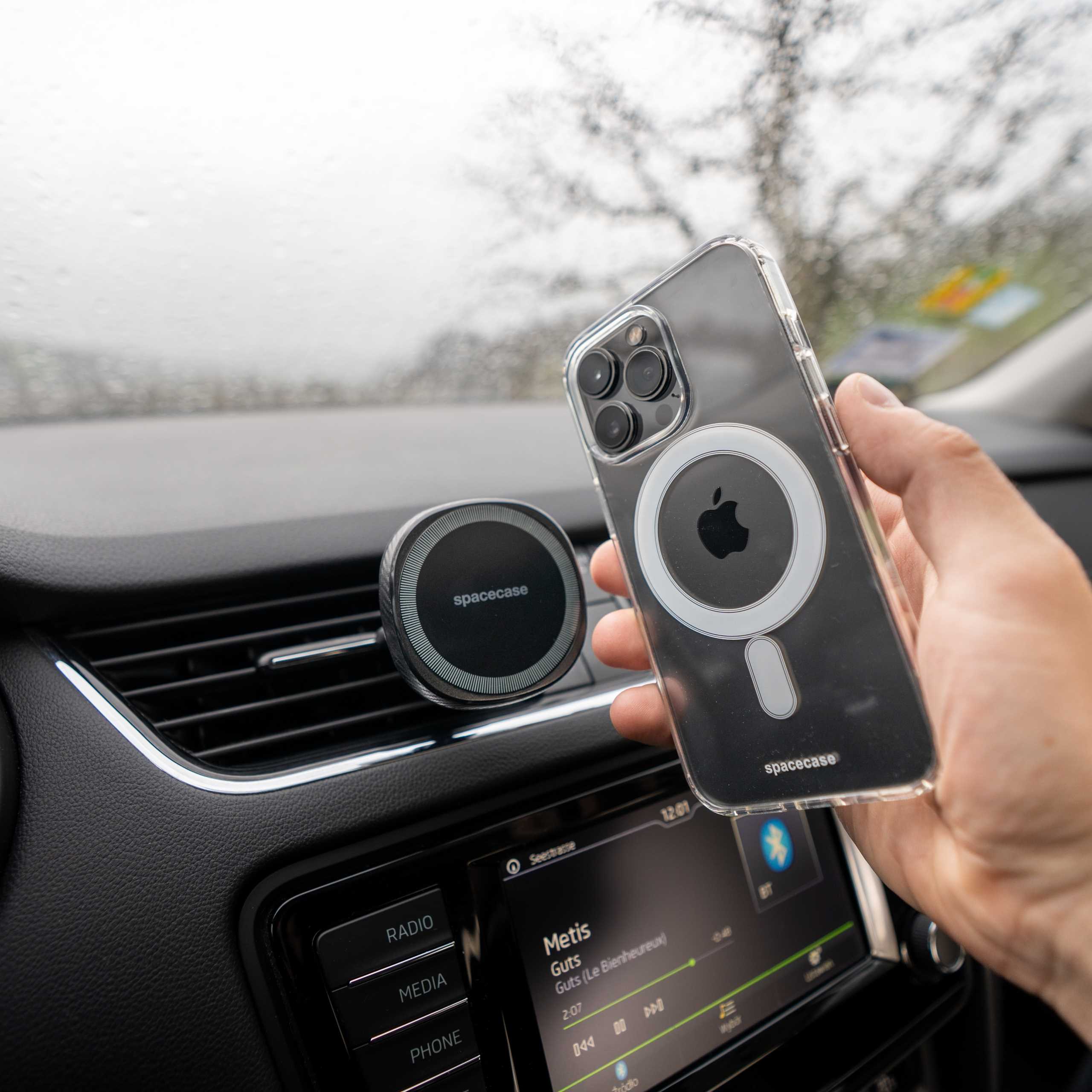 Spacecase Car Holder SC04 Air Vent Magsafe black