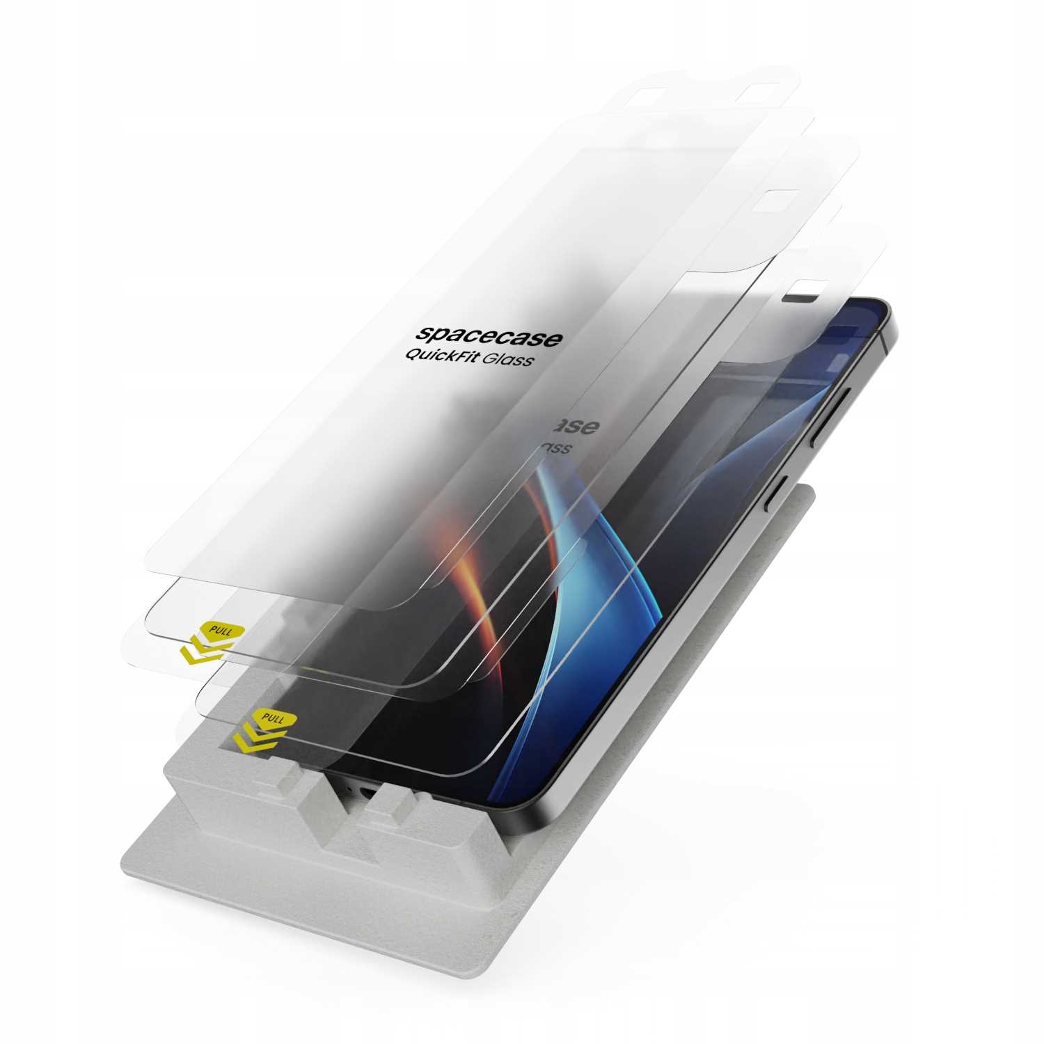 Spacecase QuickFit Glass Galaxy S24+/S25+