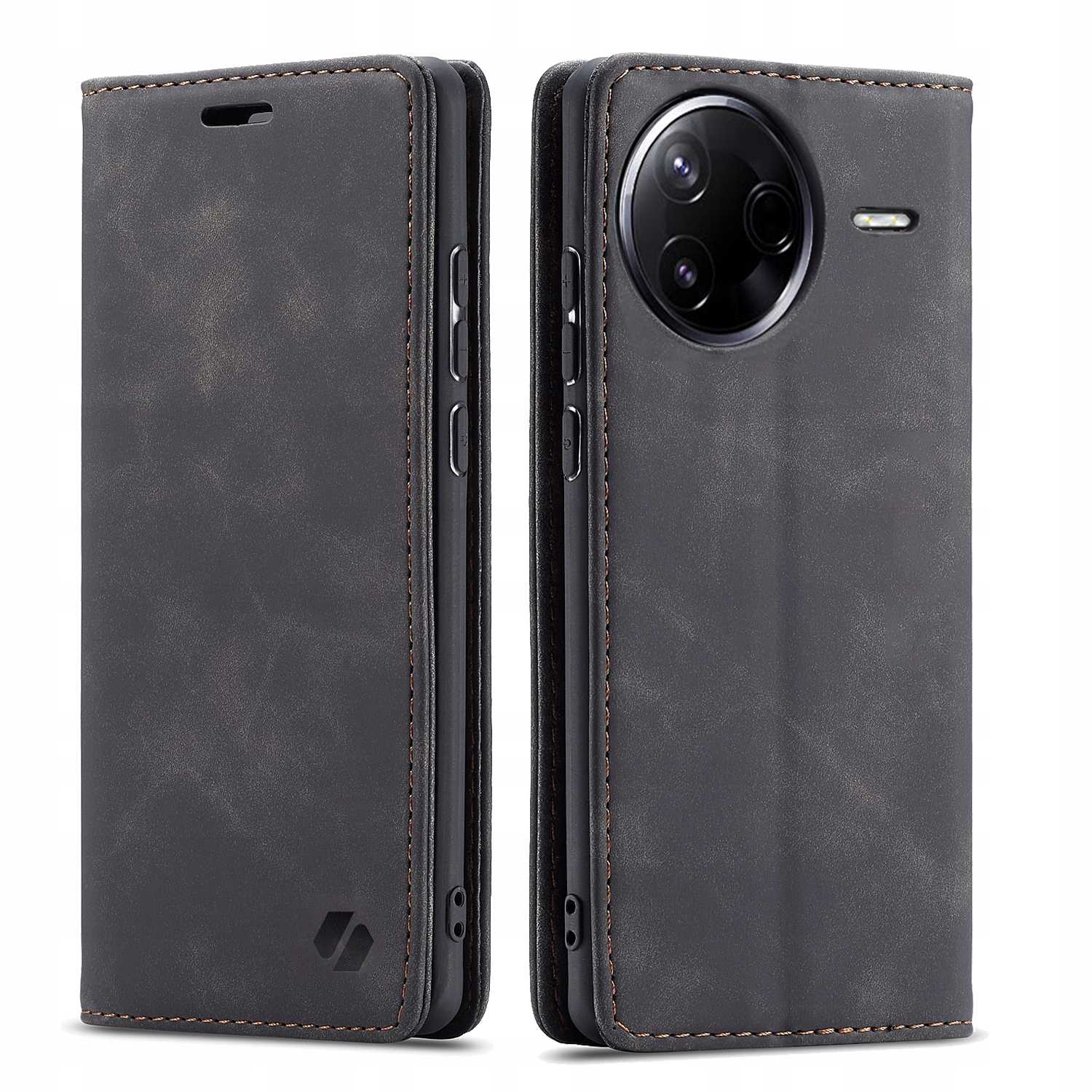 Spacecase Wallet Poco F7 Pro Black