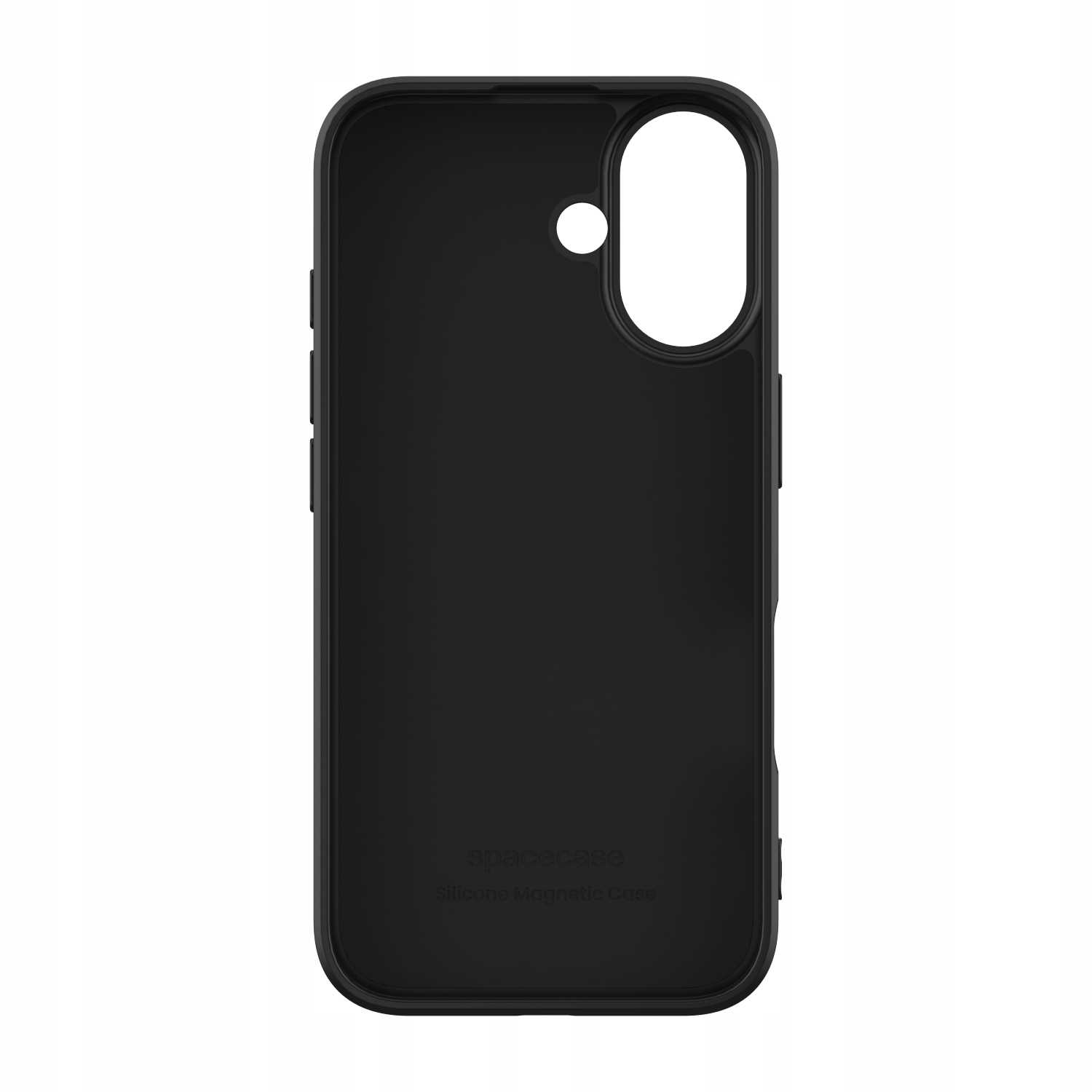 Spacecase Silicone Magnetic Case iPhone 16 black