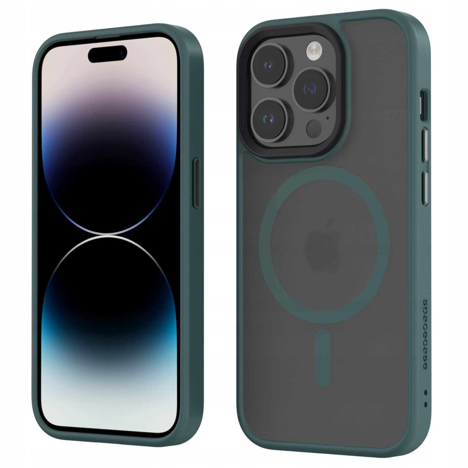 Spacecase Hybrid Mag iPhone 14 Pro dark green
