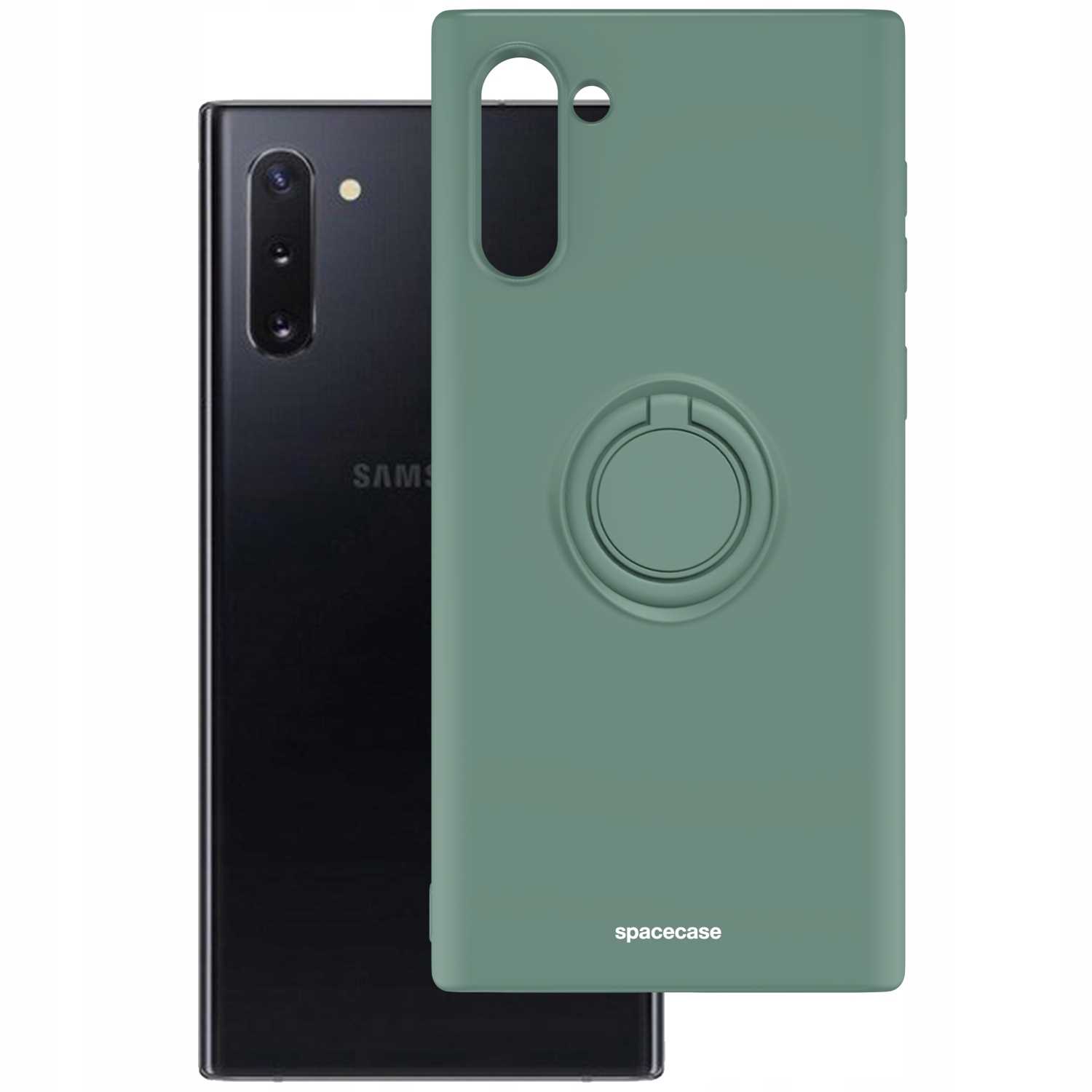 Spacecase Silicone Ring Galaxy Note 10 Dark Green