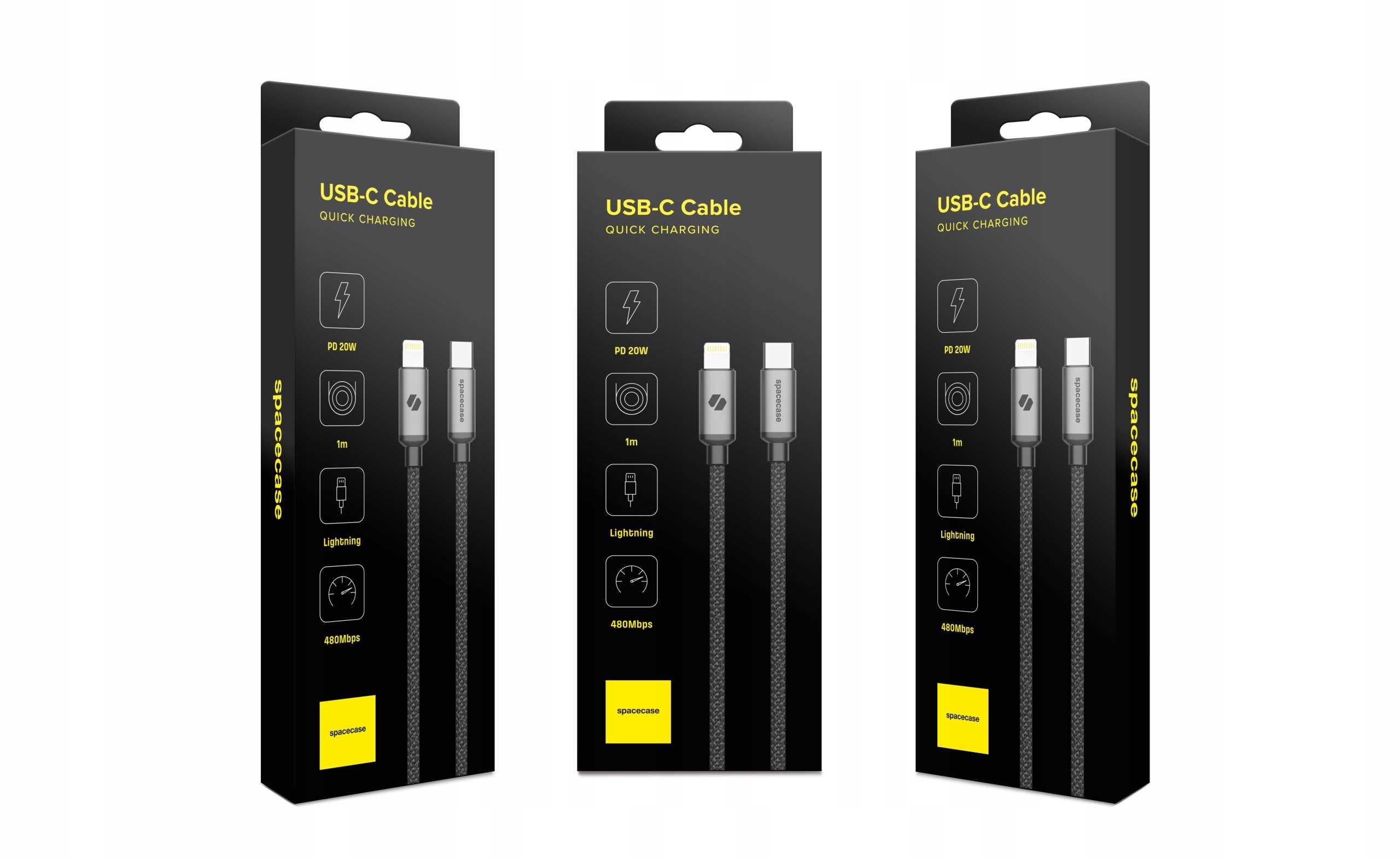 Spacecase USB-C to Lightning Cable 1M 20W CL05