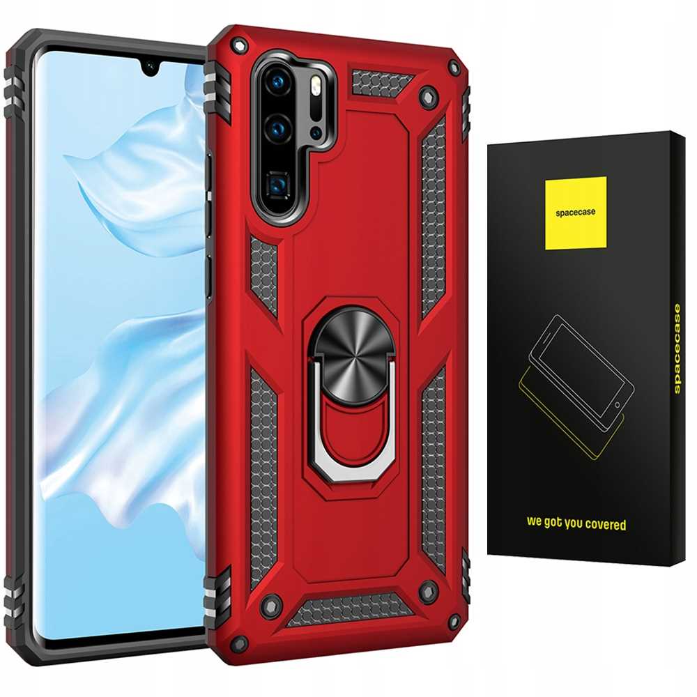 Spacecase Ring Nx Huawei P30 Pro Czerwony