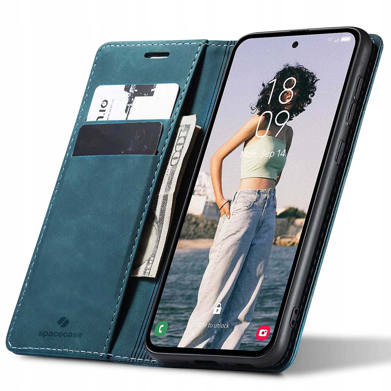Spacecase Wallet Galaxy A32 5G blue