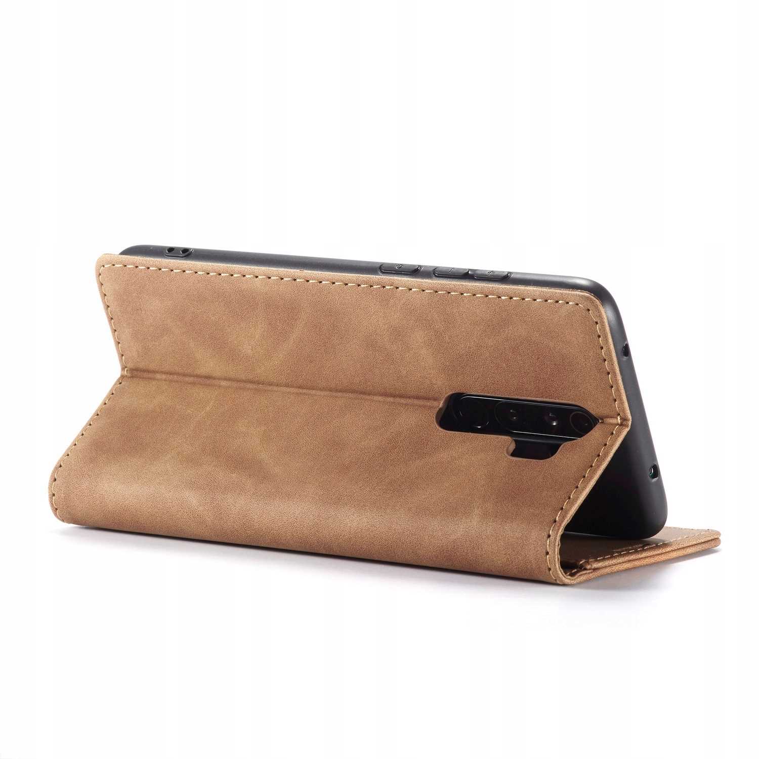 Spacecase Wallet Redmi Note 8 Pro Light Brown