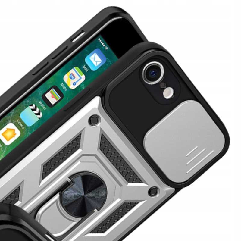 Spacecase Camring iPhone 7/8/SE silver