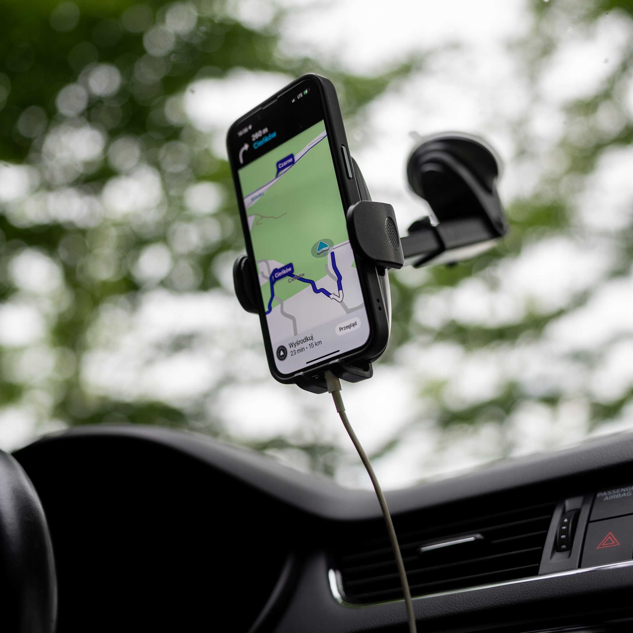 Spacecase Car Holder Sc13 Ghost Dash/Windshield Black