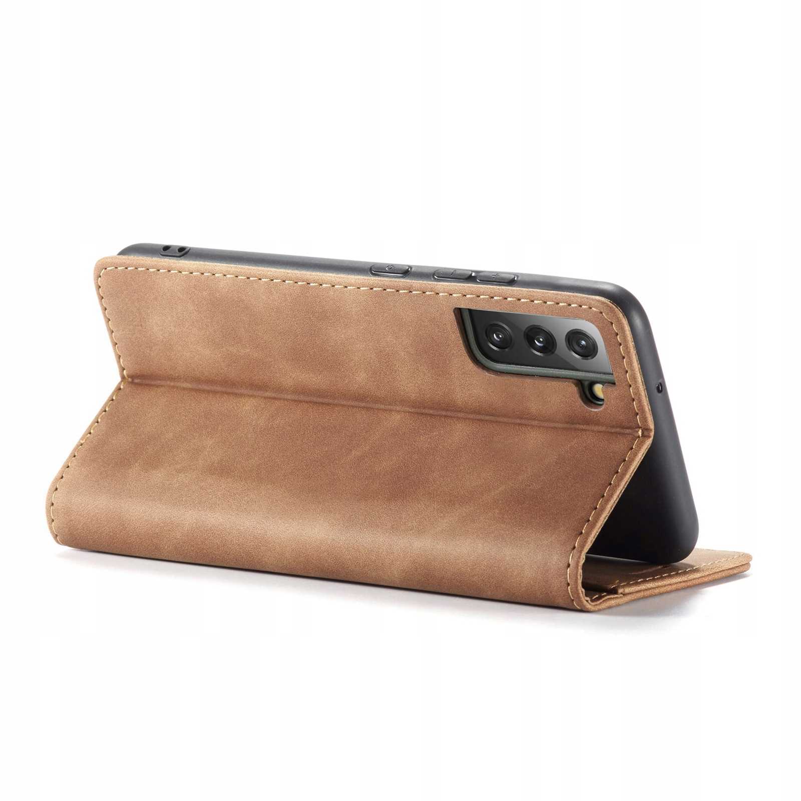 Spacecase Wallet Galaxy S22 light brown