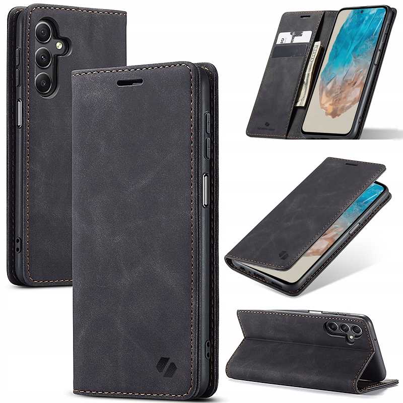Spacecase Wallet Galaxy M35 5G black
