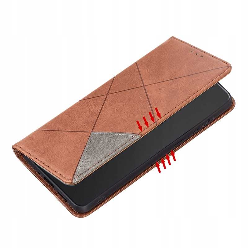 Origami Wallet Galaxy S24 Brown