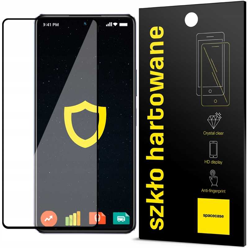 Spacecase Glass 5D Infinix Note 30 Pro black