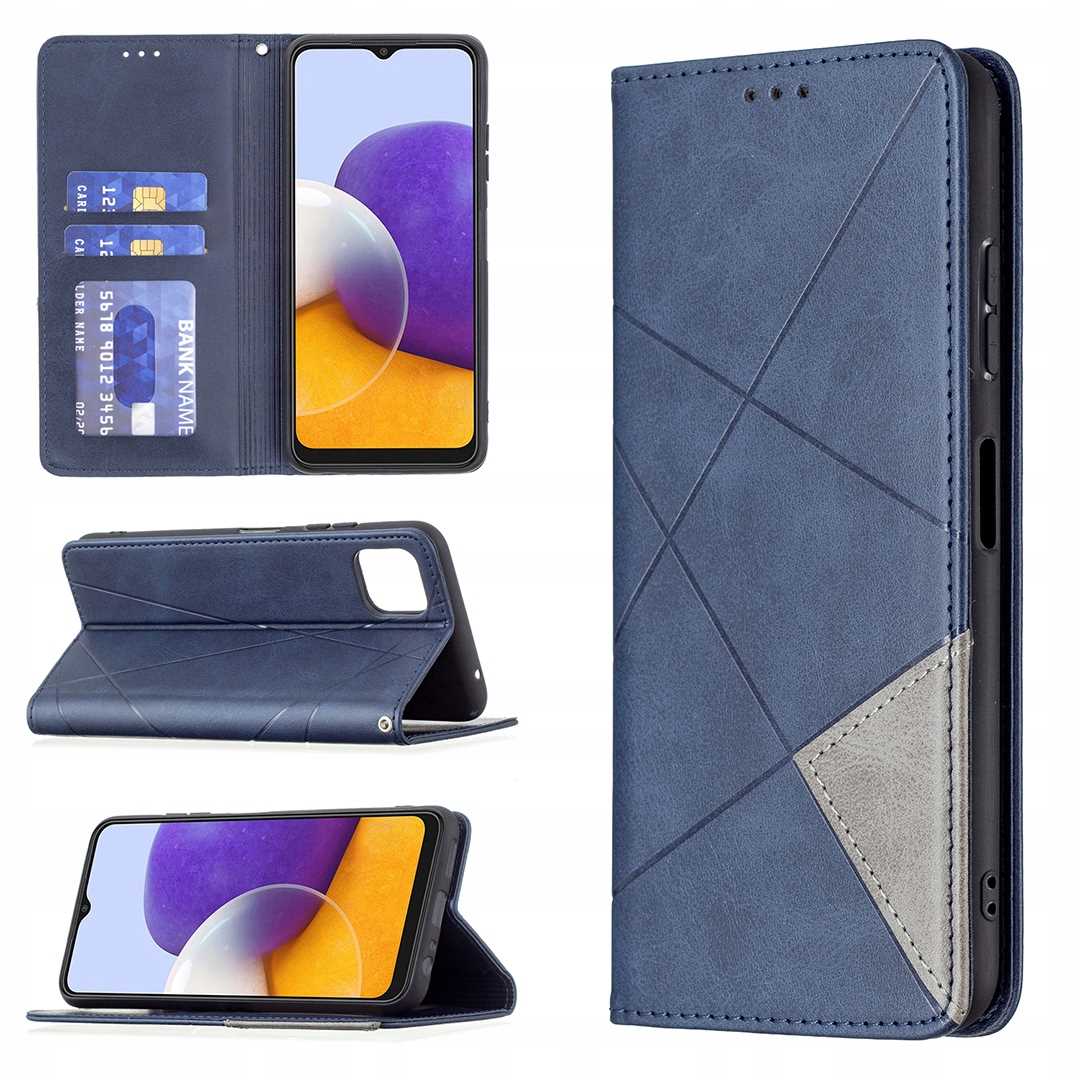 ZAPS Origami Galaxy A22 5G niebieski