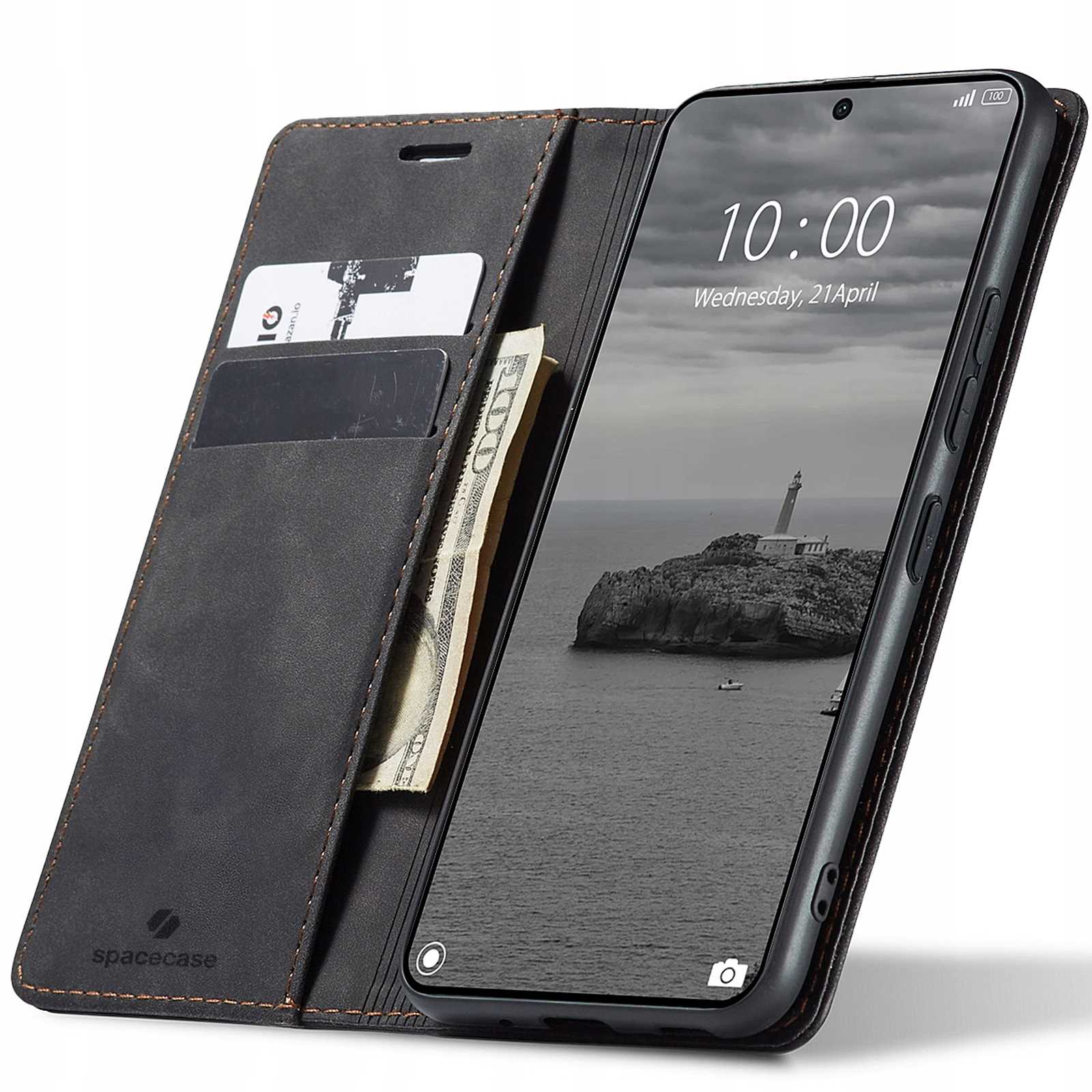 Spacecase Wallet Poco F6 Pro Black