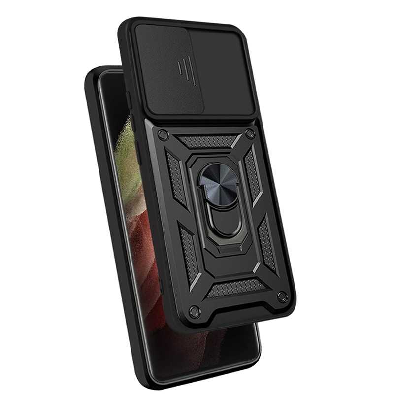 Spacecase Camring Motorola Moto G72 Black