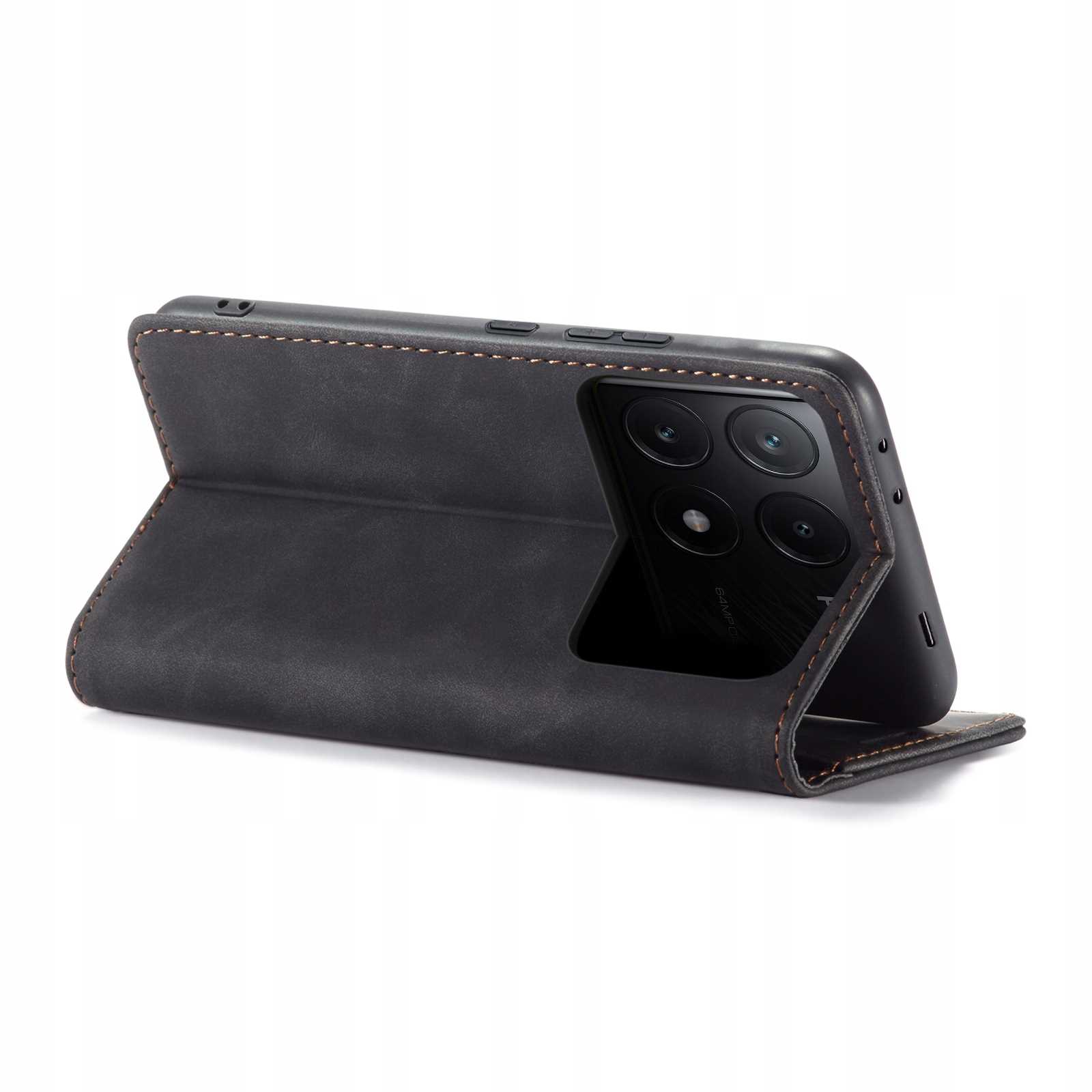 Spacecase Wallet Poco F6 Pro Black
