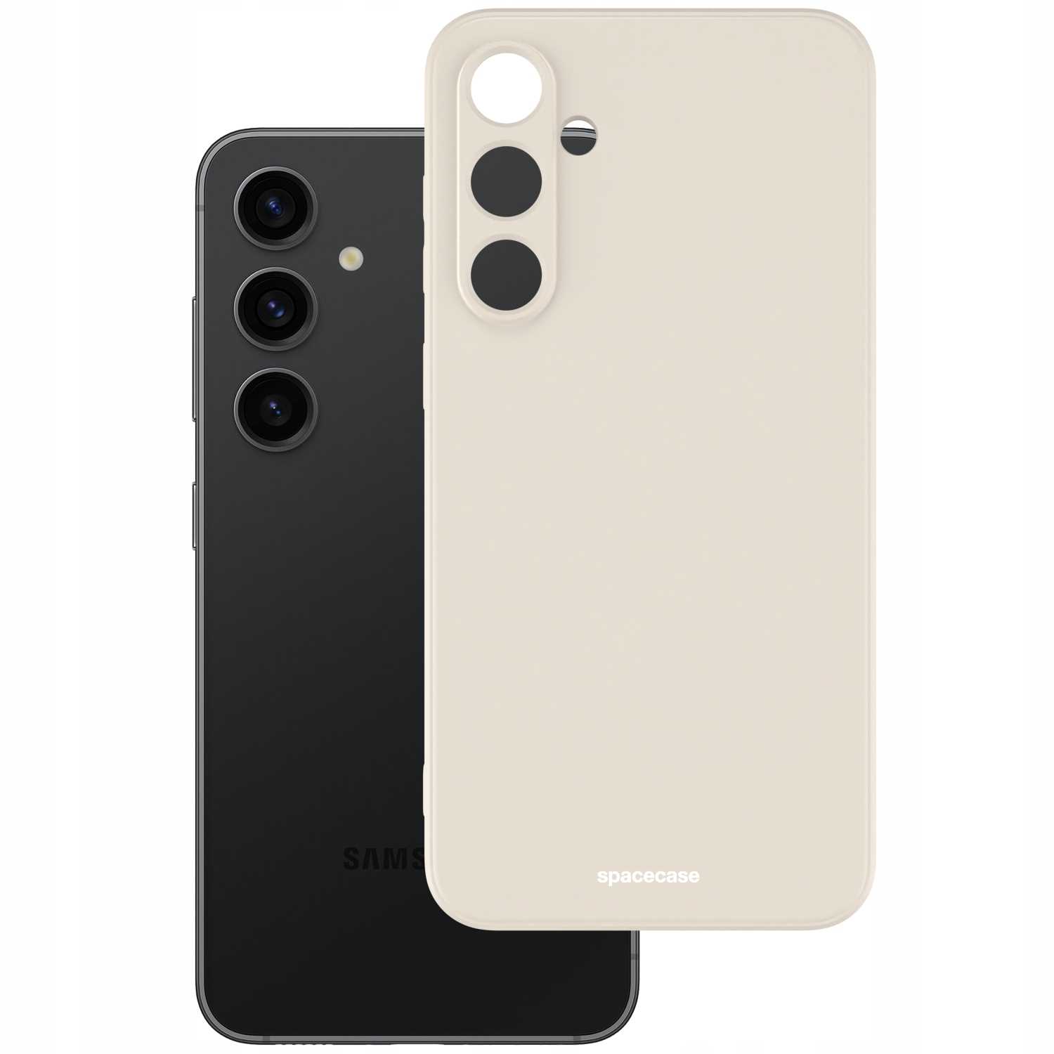 Spacecase Silicone Case Galaxy S23 FE bone