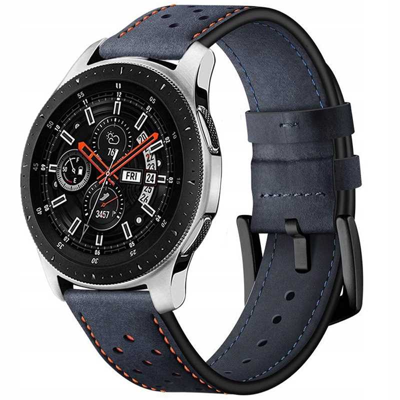 Spacecase Elegance 22 mm navy blue