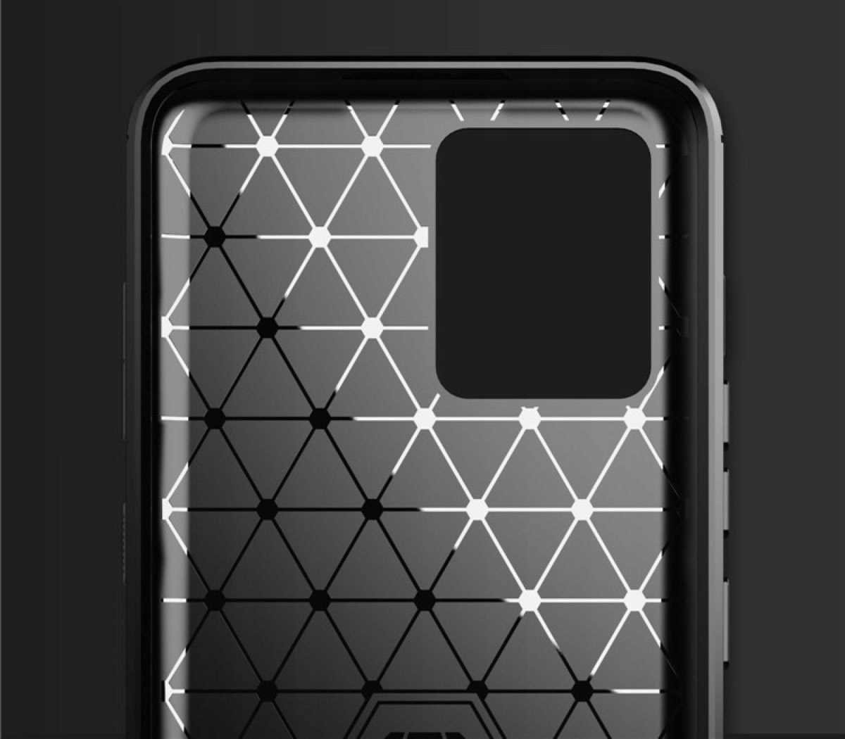 Spacecase Carbon Realme 8/8 Pro czarny