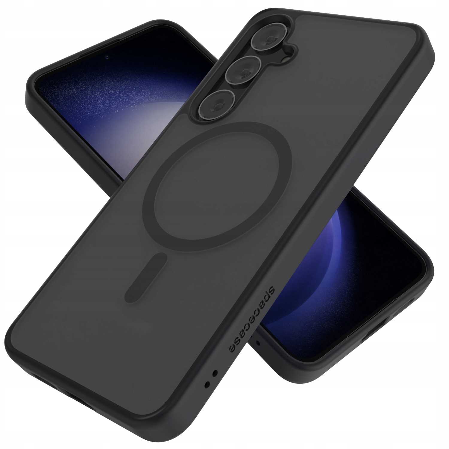 Spacecase Hybrid Mag Galaxy S24+ black
