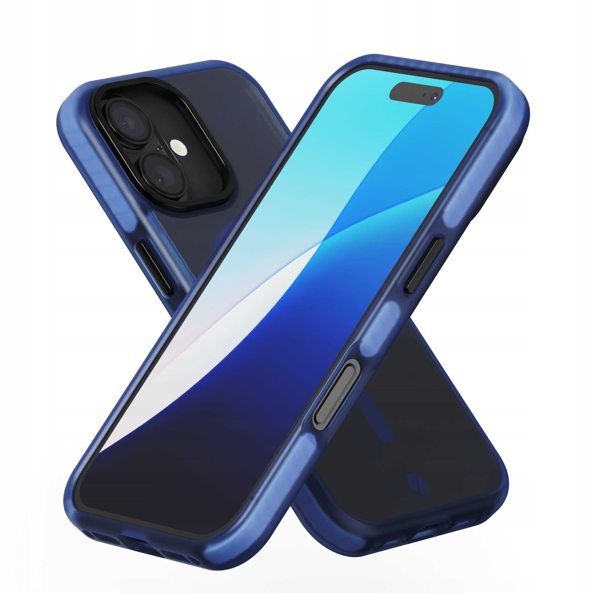 Spacecase Hybrid Fusion Mag iPhone 16 dark blue