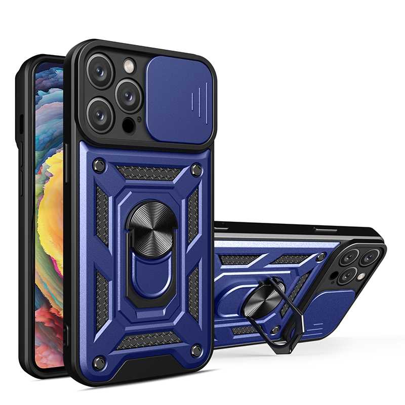 Spacecase Camring iPhone 15 Pro blue