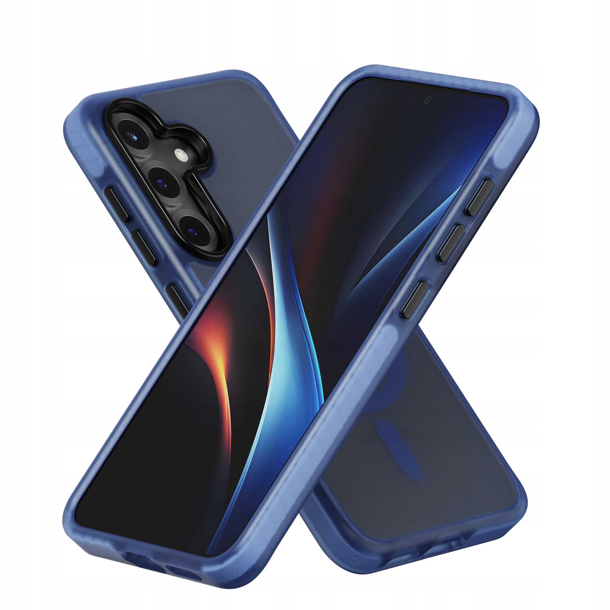 Spacecase Hybrid Fusion Mag Galaxy S25 blue