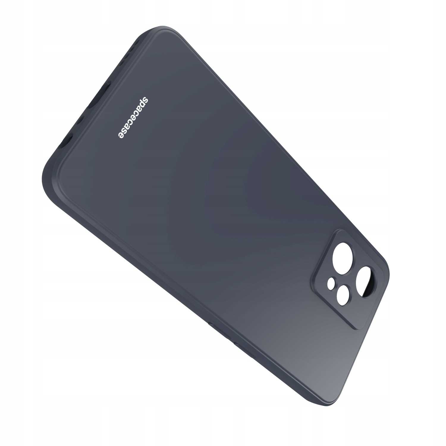 Spacecase Silicone Case Realme 9 4G/9 Pro+ black