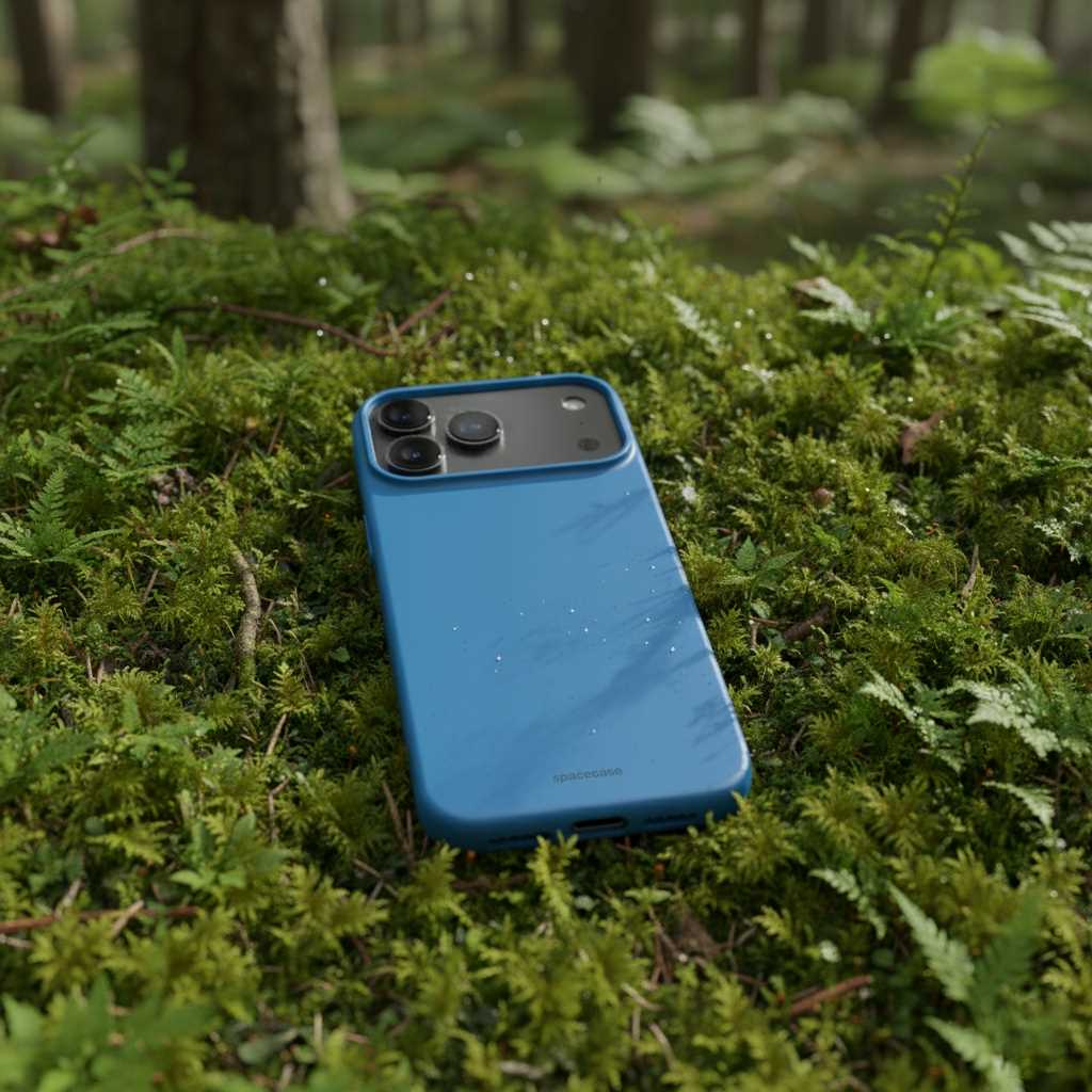 Spacecase Silicone Case 3.0 Iphone 17 Pro Blue